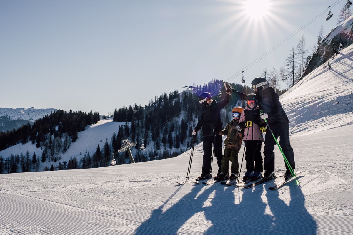 Family ski #goals: from dog-sledding to snowshoeing, the resort kids will love