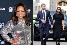 Oprah Winfrey says Prince Harry and Meghan Markle have an ‘opportunity for peacemaking’ with royal family