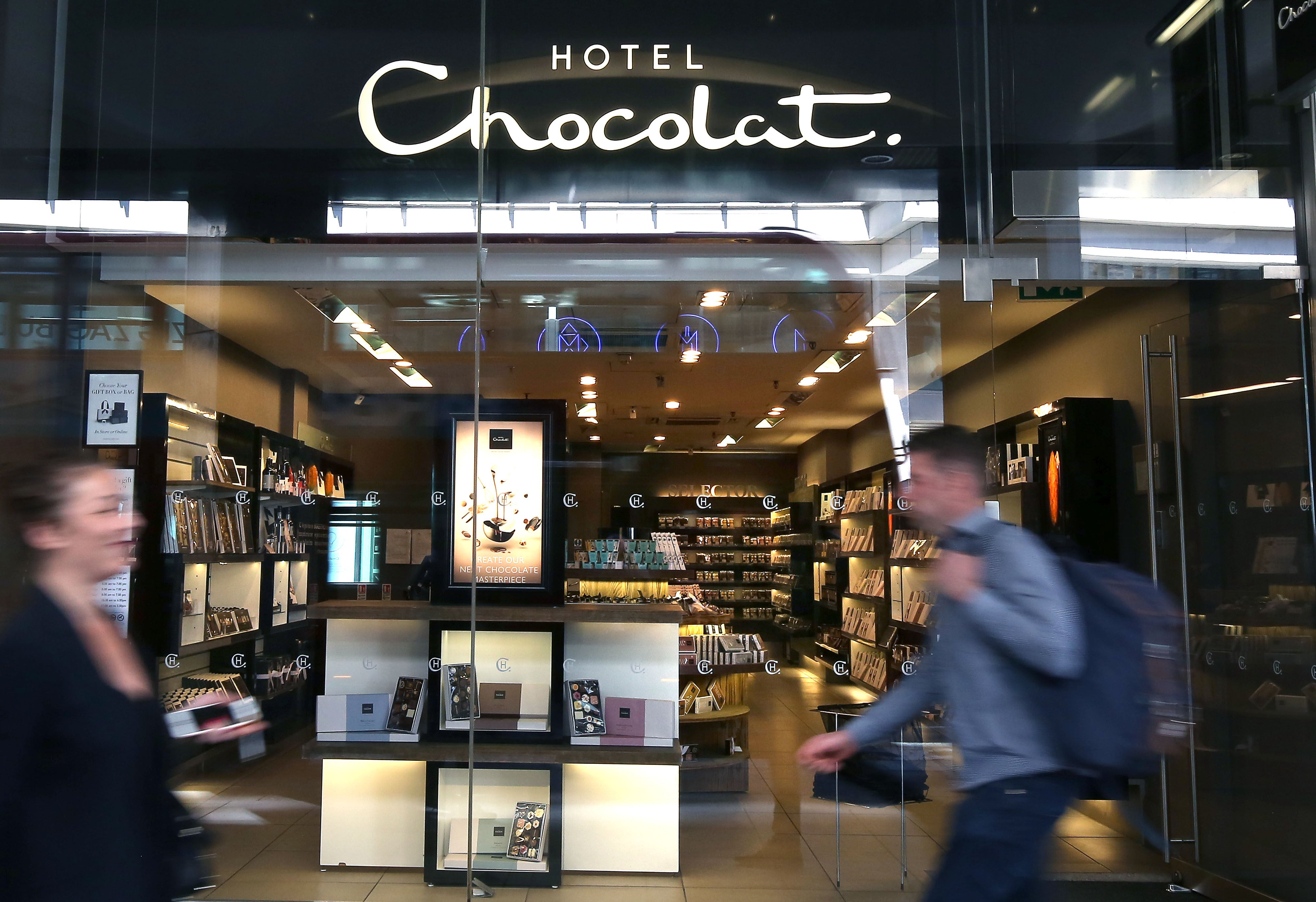 Hotel Chocolat shares closed higher despite confirming the end of direct-to-consumer sales in the US (Philip Toscano/PA)