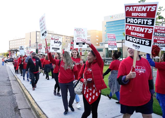 Nurses Strike-Minnesota