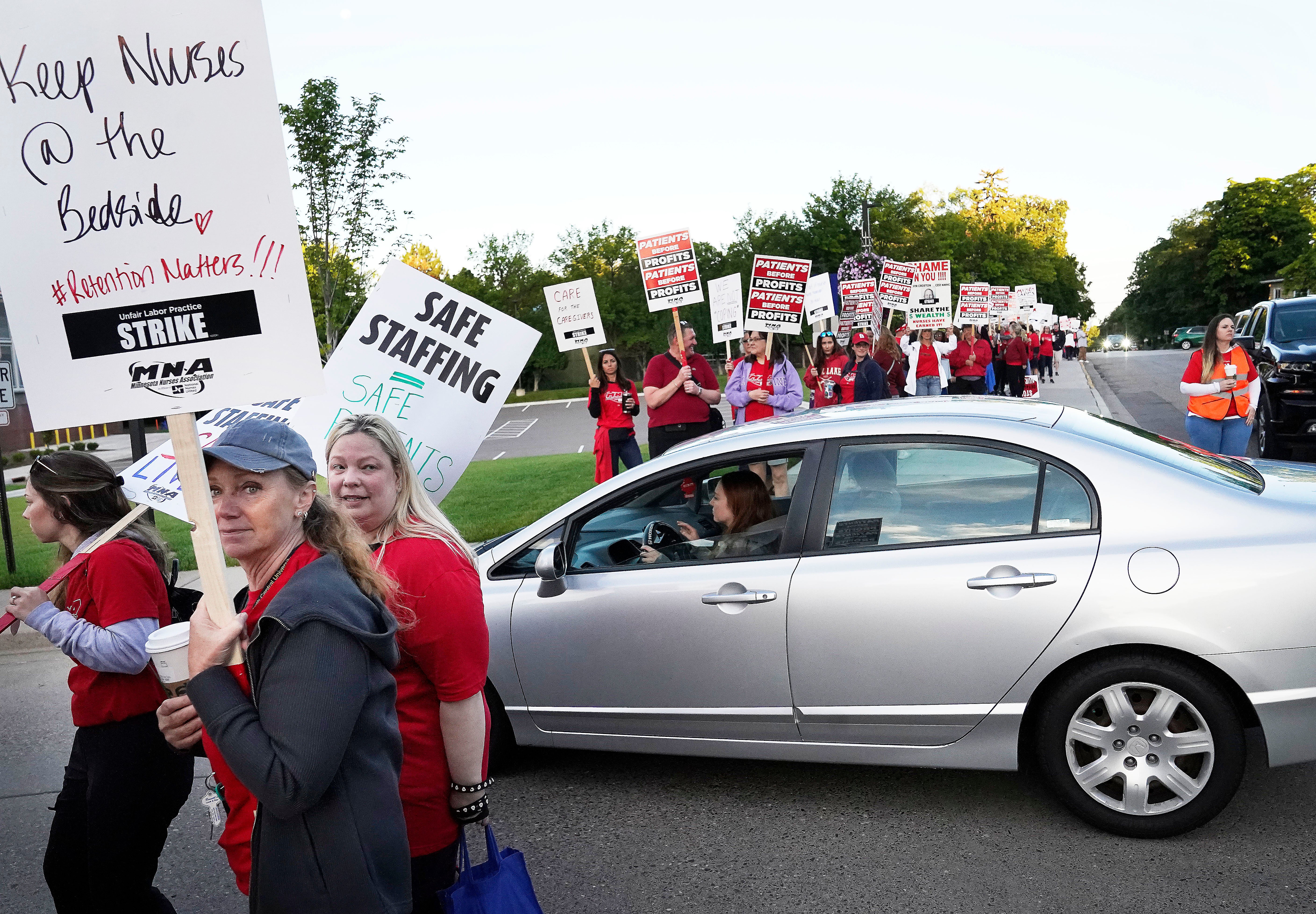 Nurses Strike-Minnesota