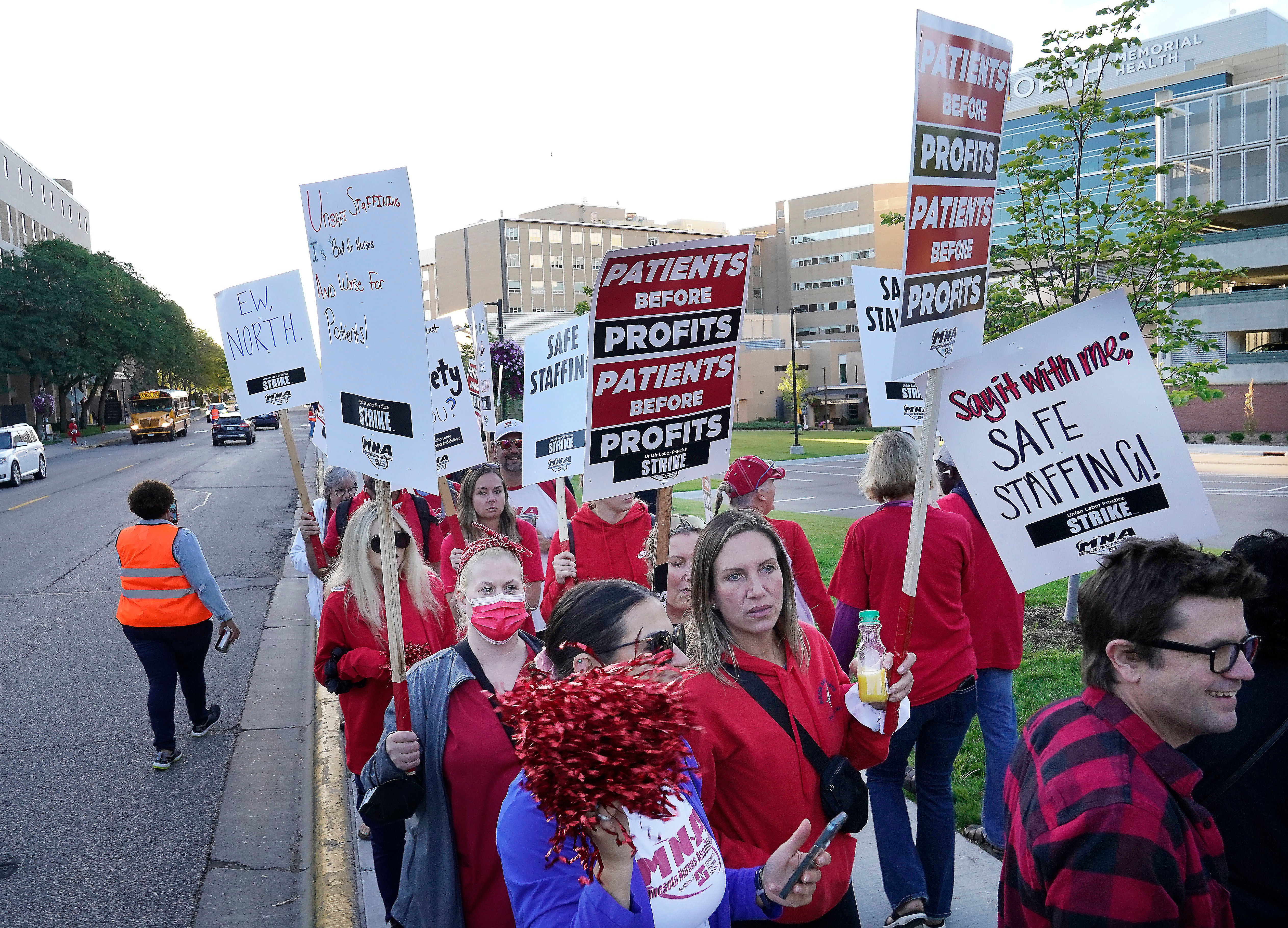 Nurses Strike-Minnesota
