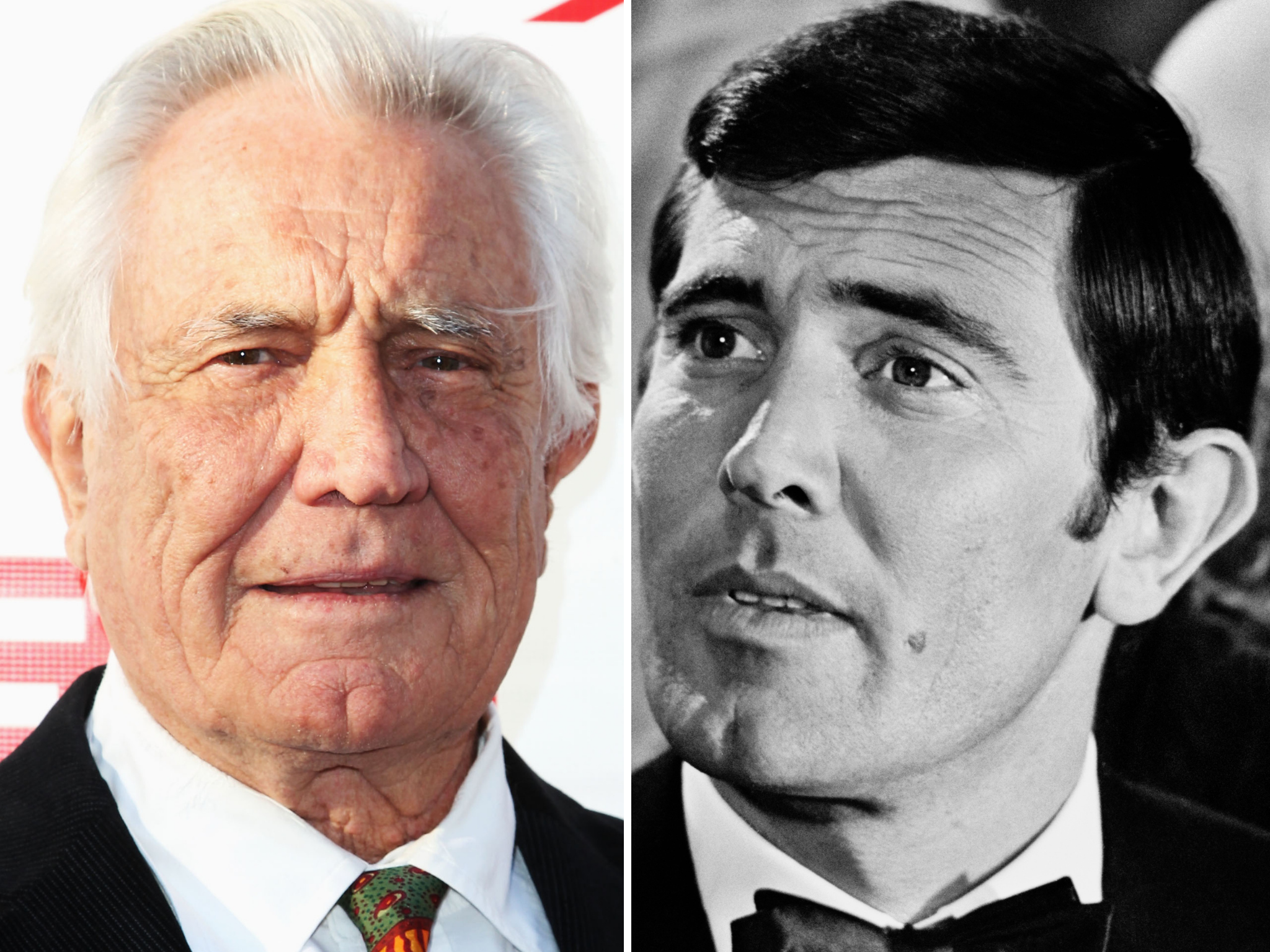 <p>George Lazenby former James Bond</p>