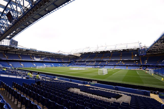 There will be no Premier League football at Stamford Bridge next weekend (Steven Paston/PA)