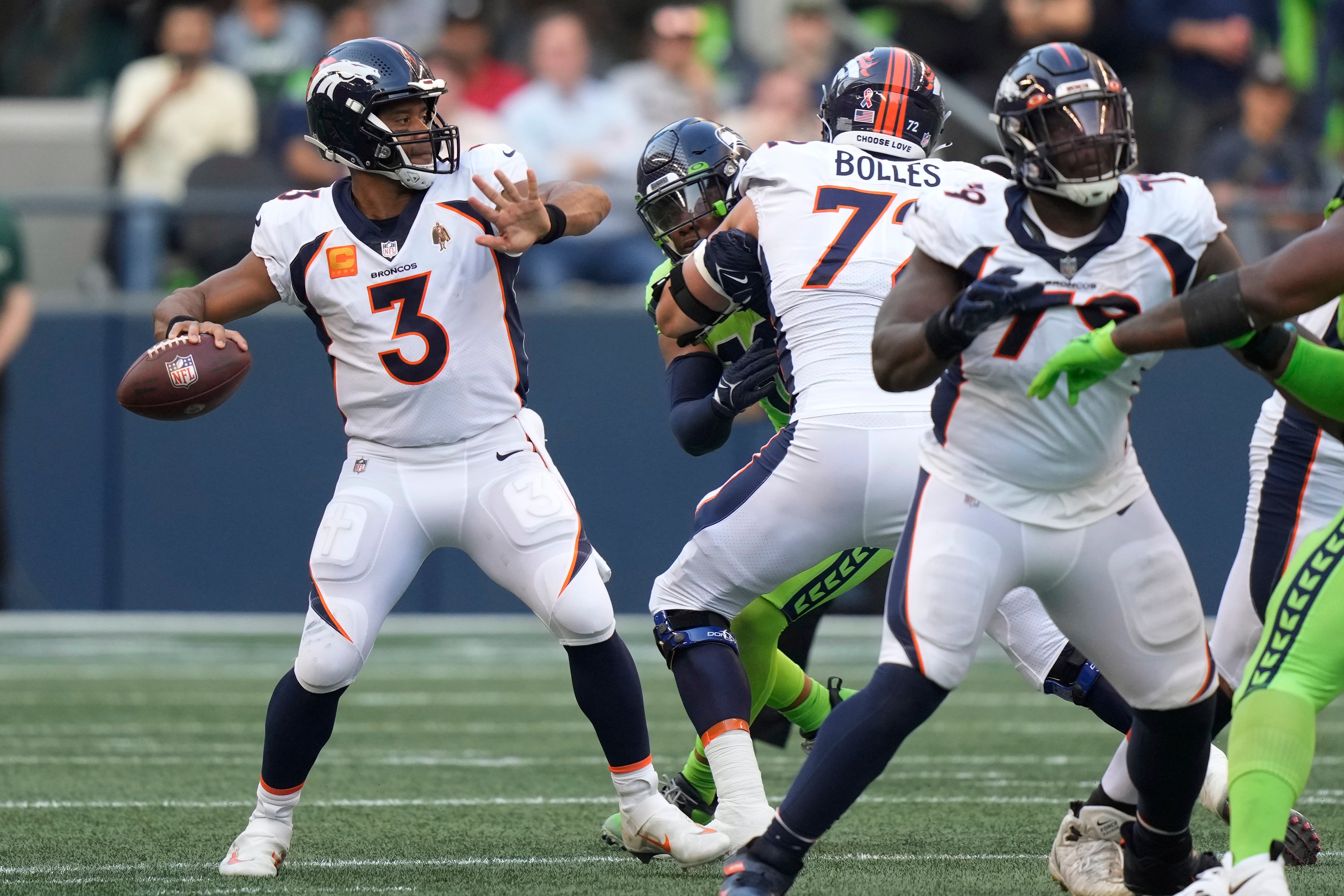 Broncos Seahawks Football