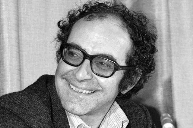 <p>Jean-Luc Godard photographed at the 1980 Cannes Film Festival</p>