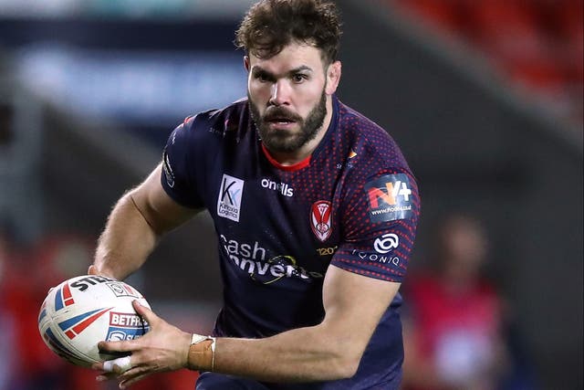 <p>Walmsley sustained the injury in St Helens’ defeat at Wigan at the end of last month</p>