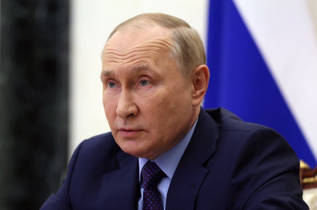 <p>Russian president Vladimir Putin.  </p>