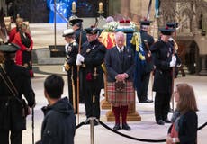 Queen funeral latest: Prince Andrew heckler charged as King Charles heads to Northern Ireland
