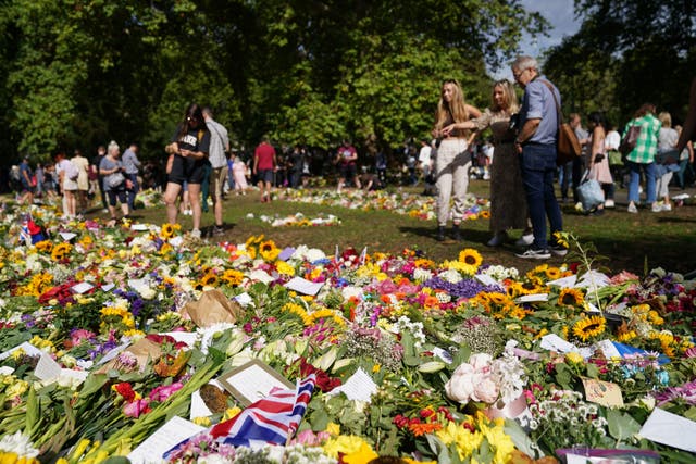 <p>I think the Queen might have preferred it if people wanting to pay their respects made donations to charities in her name </p>