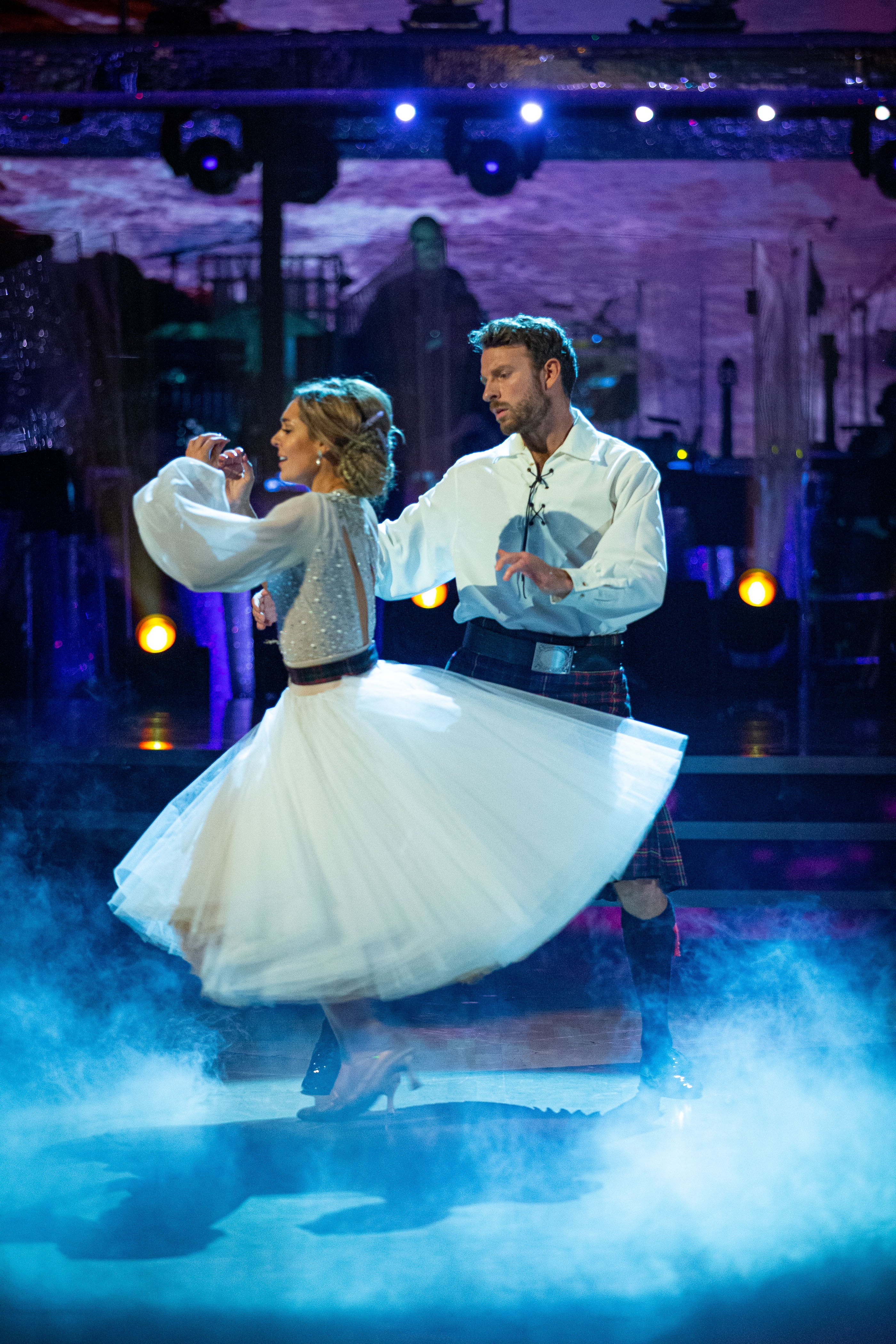 The Queen commented on JJ Chalmers dancing ‘fantastically’ on Strictly Come Dancing (Guy Levy/BBC/PA)