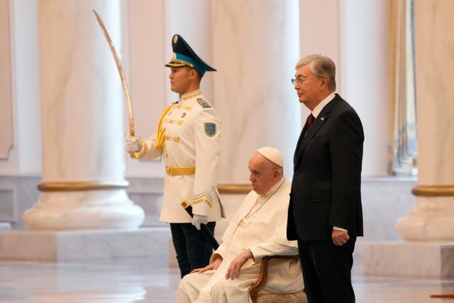 Kazakhstan Pope
