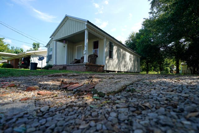 <p>This photo taken Thursday, September 8, 2022, shows the house in Alexandria, La., where a female informant on an undercover sting was raped  </p>