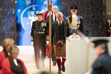 King’s royal tartan worn at Queen’s vigil was sign of love for Scotland – expert