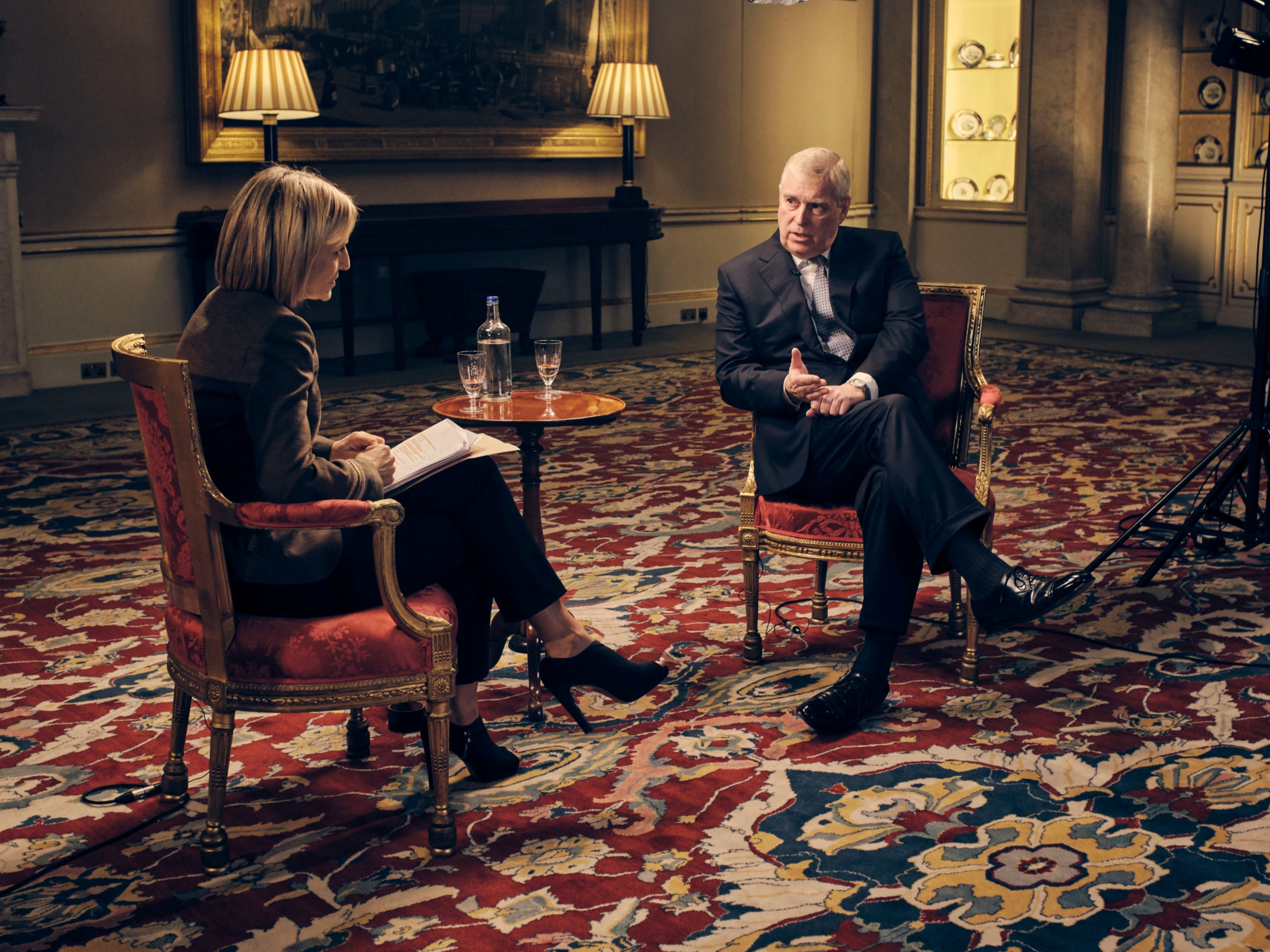 Prince Andrew’s infamous and disastrous interview with Emily Maitlis is dramatised in Netflix’s Scoop