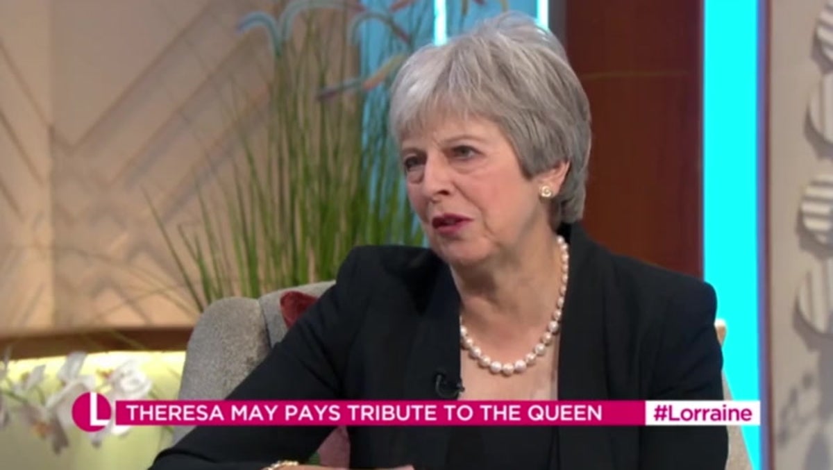 ‘Pretty intimidating’: Theresa May describes her first audience with Queen Elizabeth II