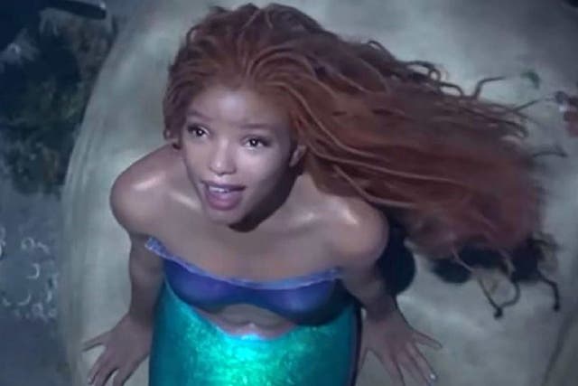 Halle Bailey como Ariel en 'La Sirenita'