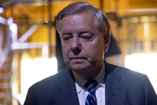 <p>Lindsey Graham told former Capitol police officer he should have shot Jan6 rioters in the head </p>