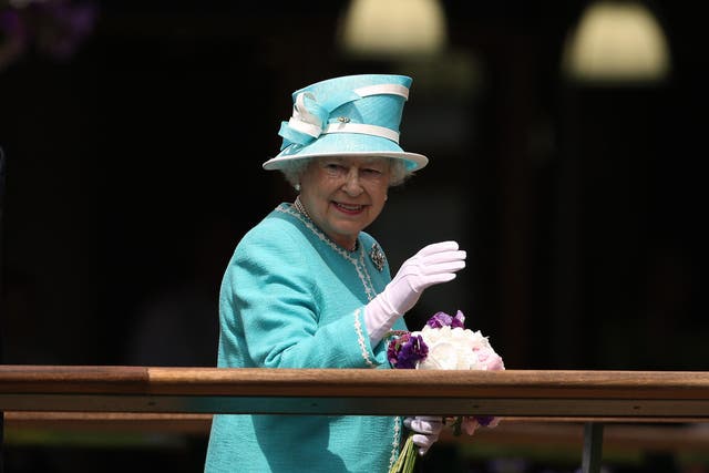 The Queen, who regularly attended the tennis at Wimbledon, will be honoured by the Great Britain Davis Cup squad (PA Wire/PA)
