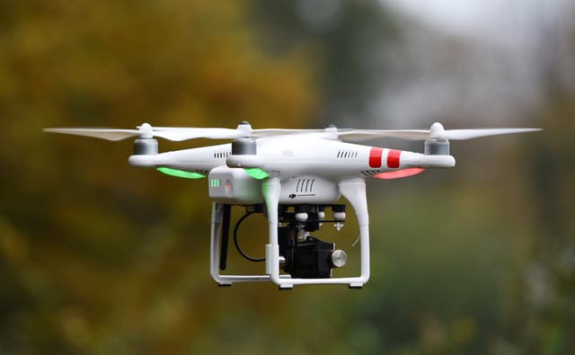 Drones cannot be flown in central London without permission (Joe Giddens/PA)