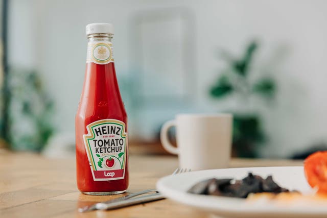 Una botella de salsa de tomate Heinz (PA)