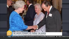 Formula One legend Jackie Stewart pays tribute to ‘extraordinary’ Queen Elizabeth II
