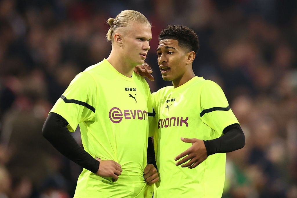 Jude Bellingham knows Dortmund face a tough task to contain Erling Haaland