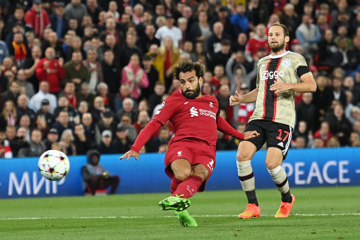 Liverpool vs Ajax LIVE: Champions League latest score and updates as  Mohammed Kudus replies after Mohamed Salah goal and Queen tribute – Mirror  Daily Feed Mail