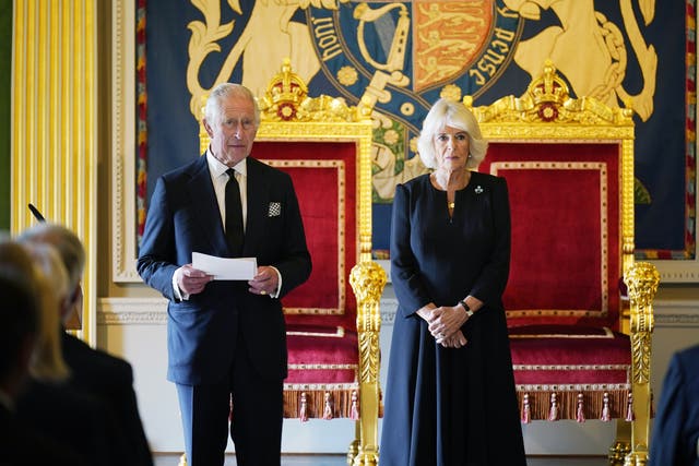 <p>King Charles III and the Queen Consort </p>