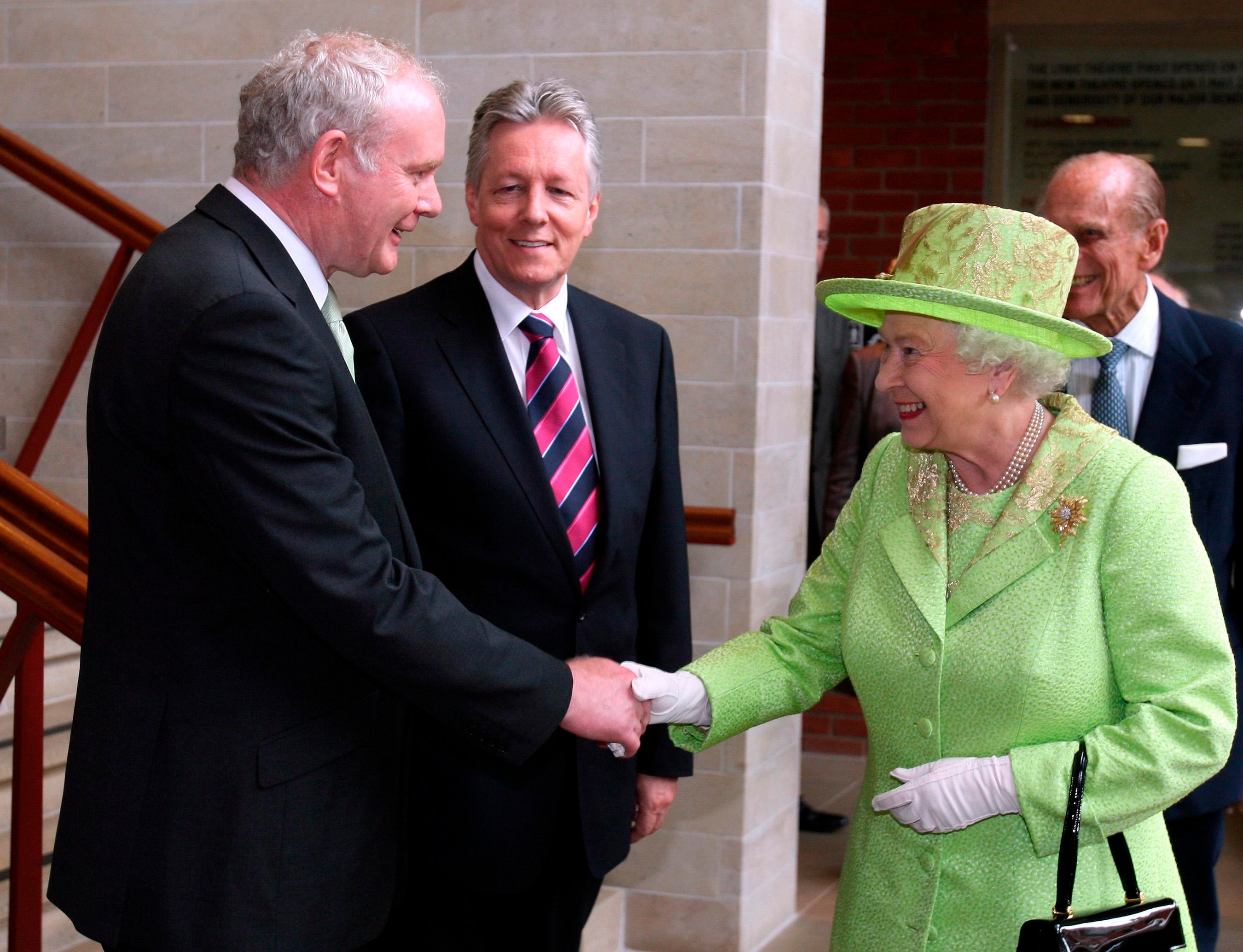 Britain Queen Belfasts Divide