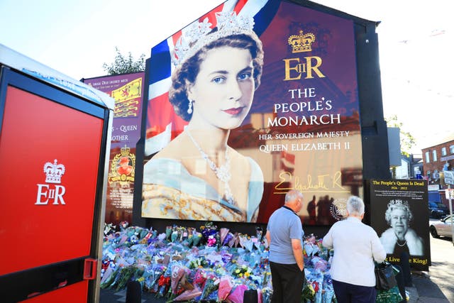 Britain Queen Belfasts Divide