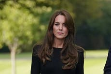 Princess of Wales in subtle tribute to Queen Elizabeth II as she meets coffin at Buckingham Palace
