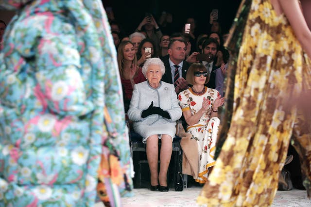London Fashion Week to go ahead with ‘moments of respect’ for the Queen (Yui Mok/PA)