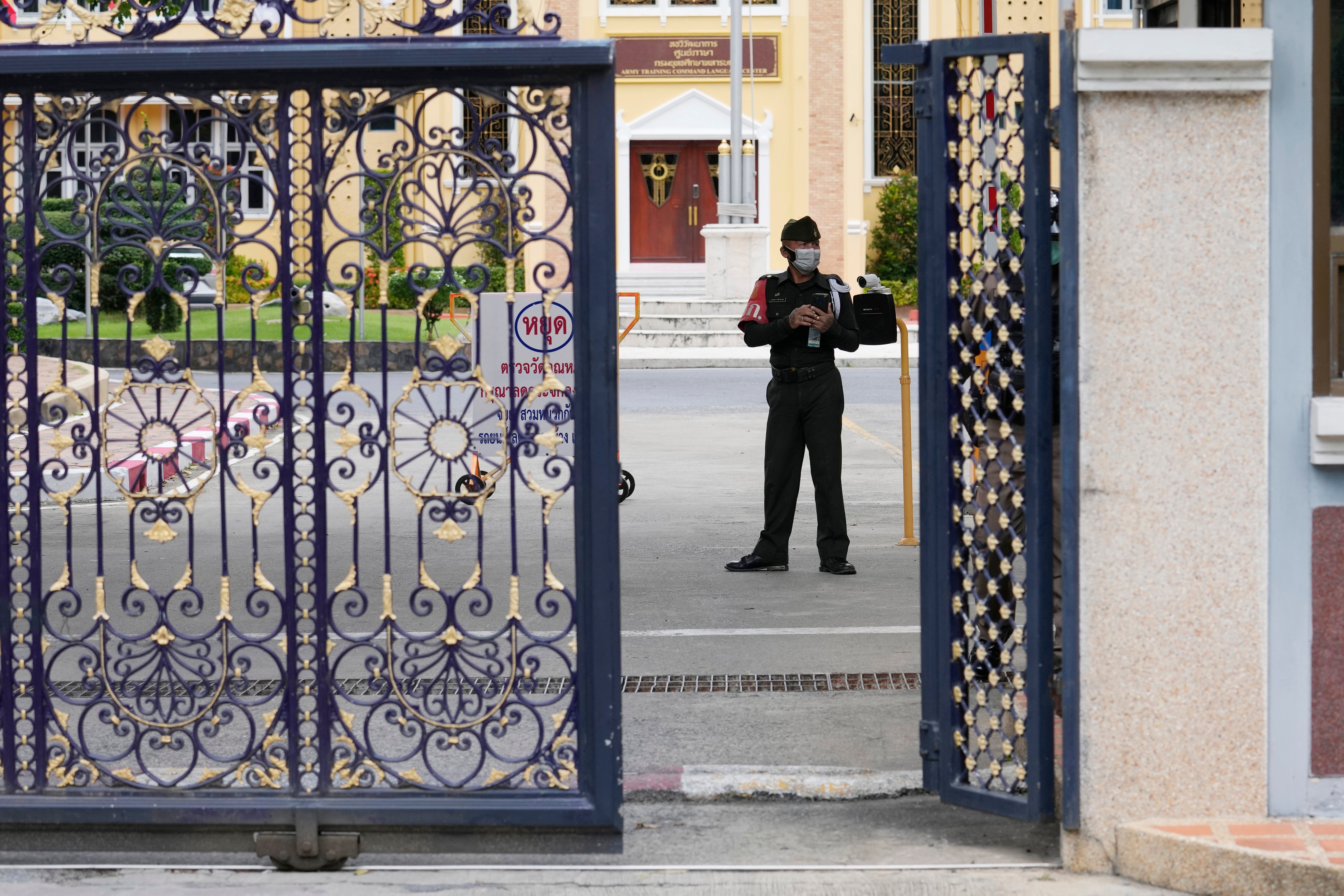 Thailand Military Shooting