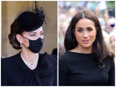 Why Kate Middleton and Meghan Markle will wear veils to the Queen’s funeral