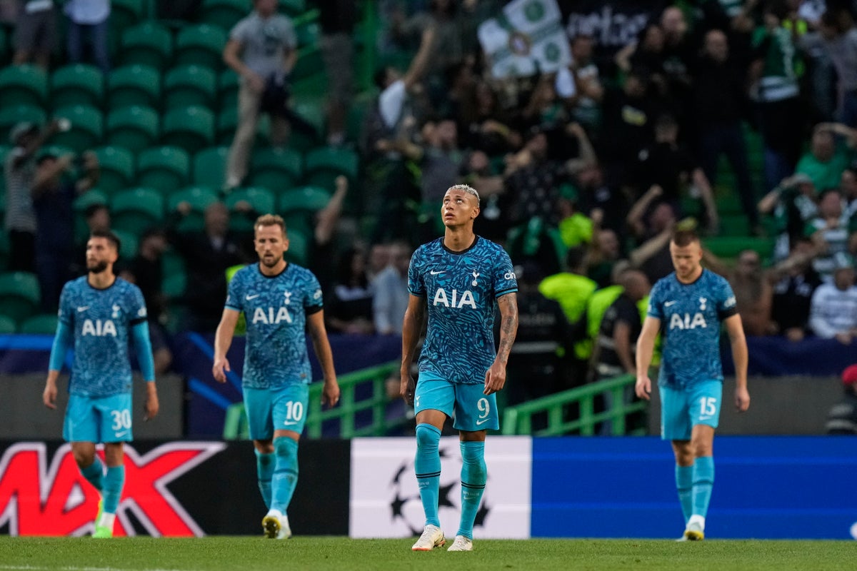 Tottenham urged to ‘regroup and move on’ after Sporting defeat