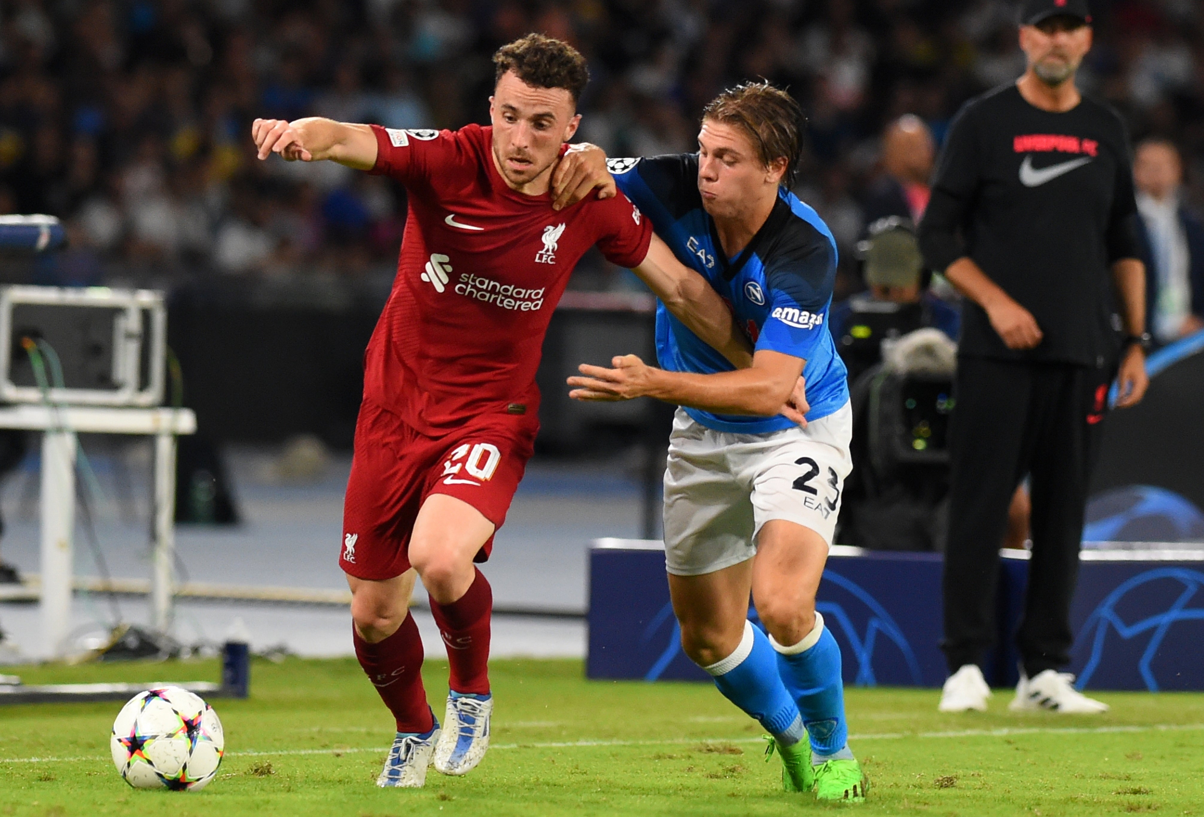 Liverpool forward Diogo Jota is looking to make up for lost time after injury (Agostino Gemito/PA)