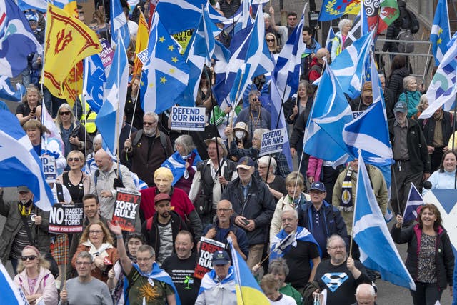 Views on independence are unlikely to be driven by a person’s stance on the monarchy, Professor Sir John Curtice said (Lesley Martin/PA)