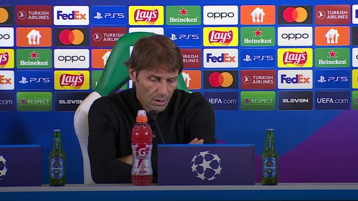 Champions League: Antonio Conte says Tottenham need to ‘fight a lot’ to reach last 16