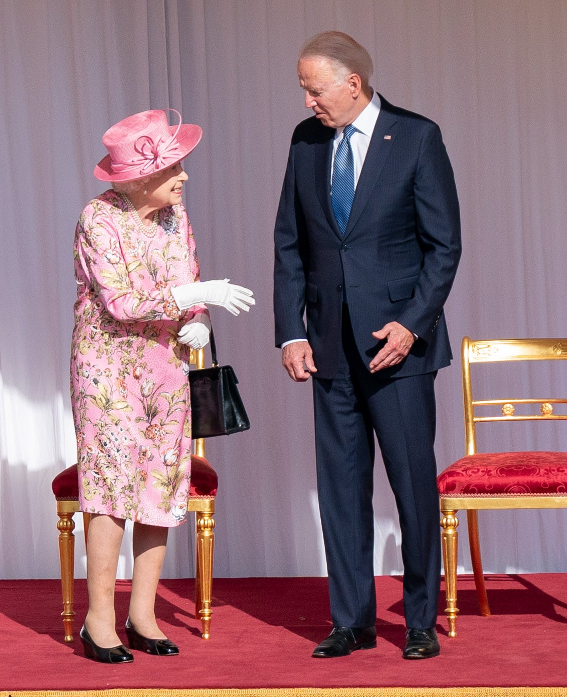 The Queen with US President Joe Biden (Arthur Edwards/The Sun)