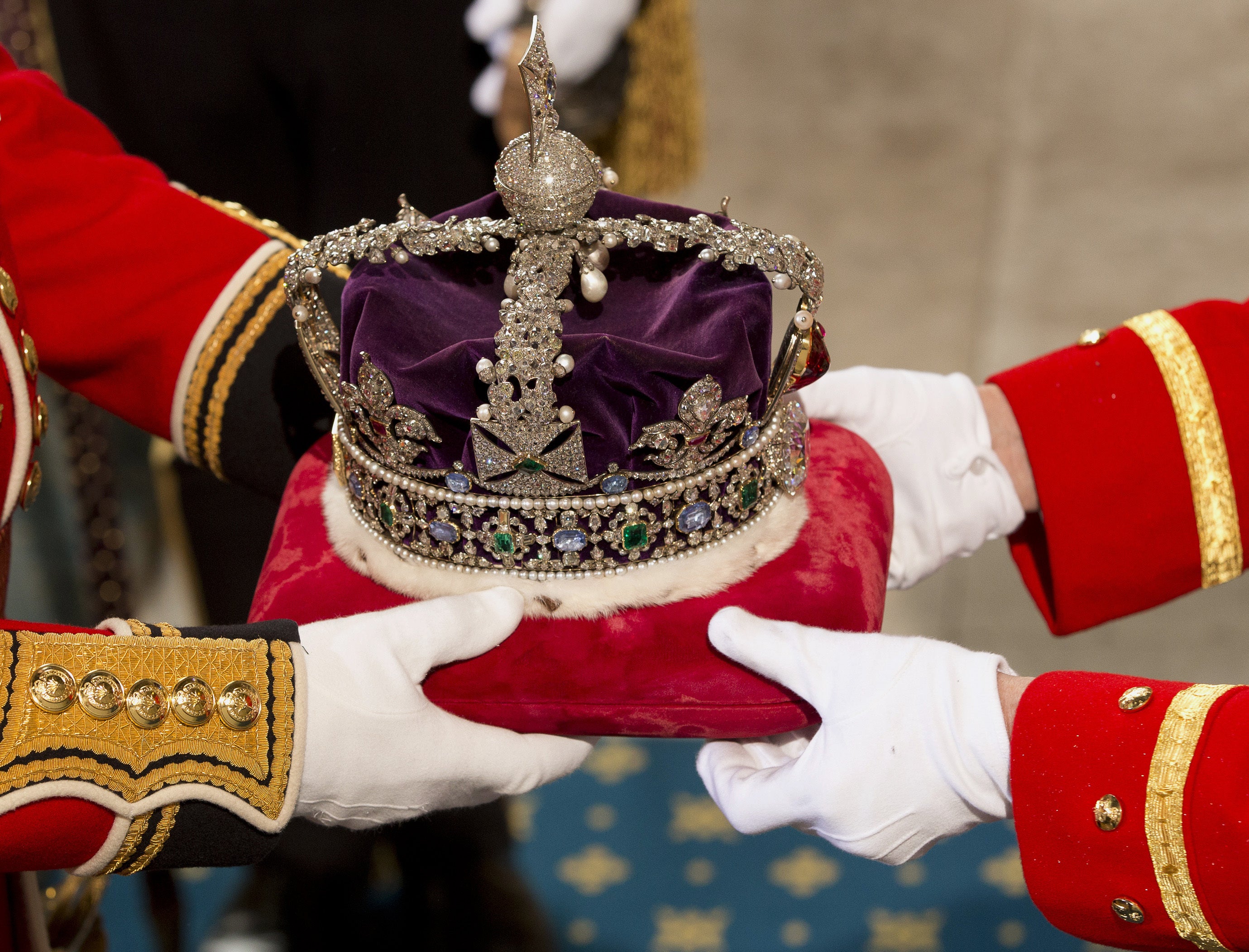 The Imperial State Crown (Alastair Grant/PA)