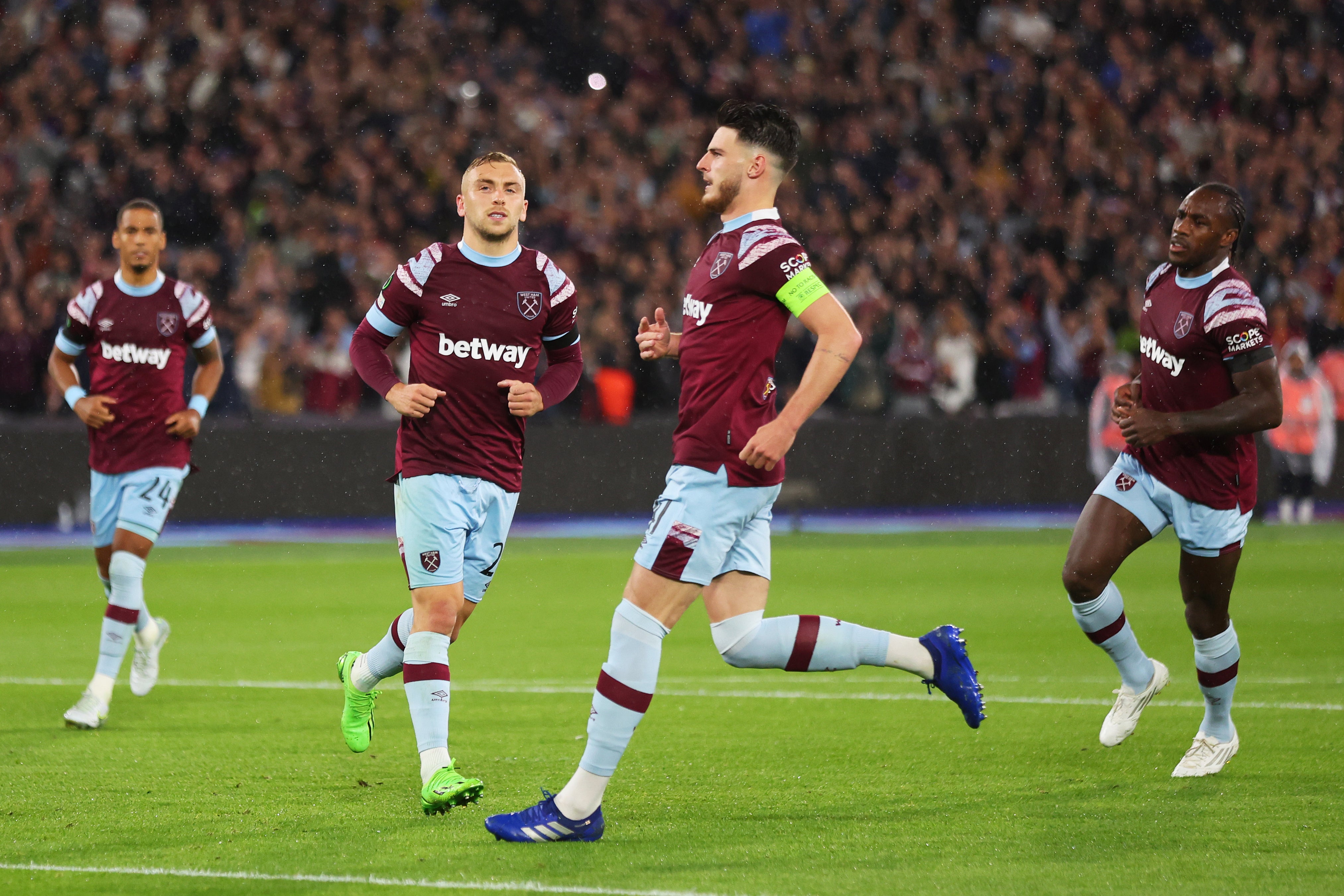 West Ham are hoping to progress to the Europa Conference League final