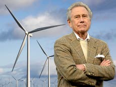 Saving the planet or making a buck? Why is a fossil fuel tycoon building America’s biggest wind farm