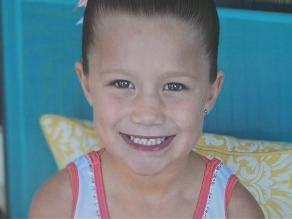Emory Sayre, 6, was killed when she fell under her school bus in Brock, Texas. The bus drove forward and over her, and she died an hour later at a nearby hospital. Her parents, Sean and Tori Sayre, are suing the school district and the bus’s manufacturer and retailer.