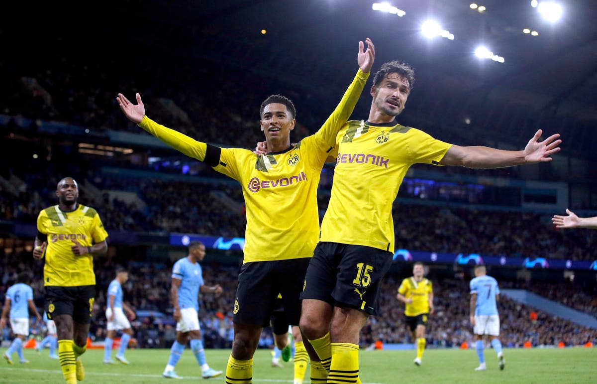 Manchester City vs Borussia Dortmund LIVE: Champions League updates