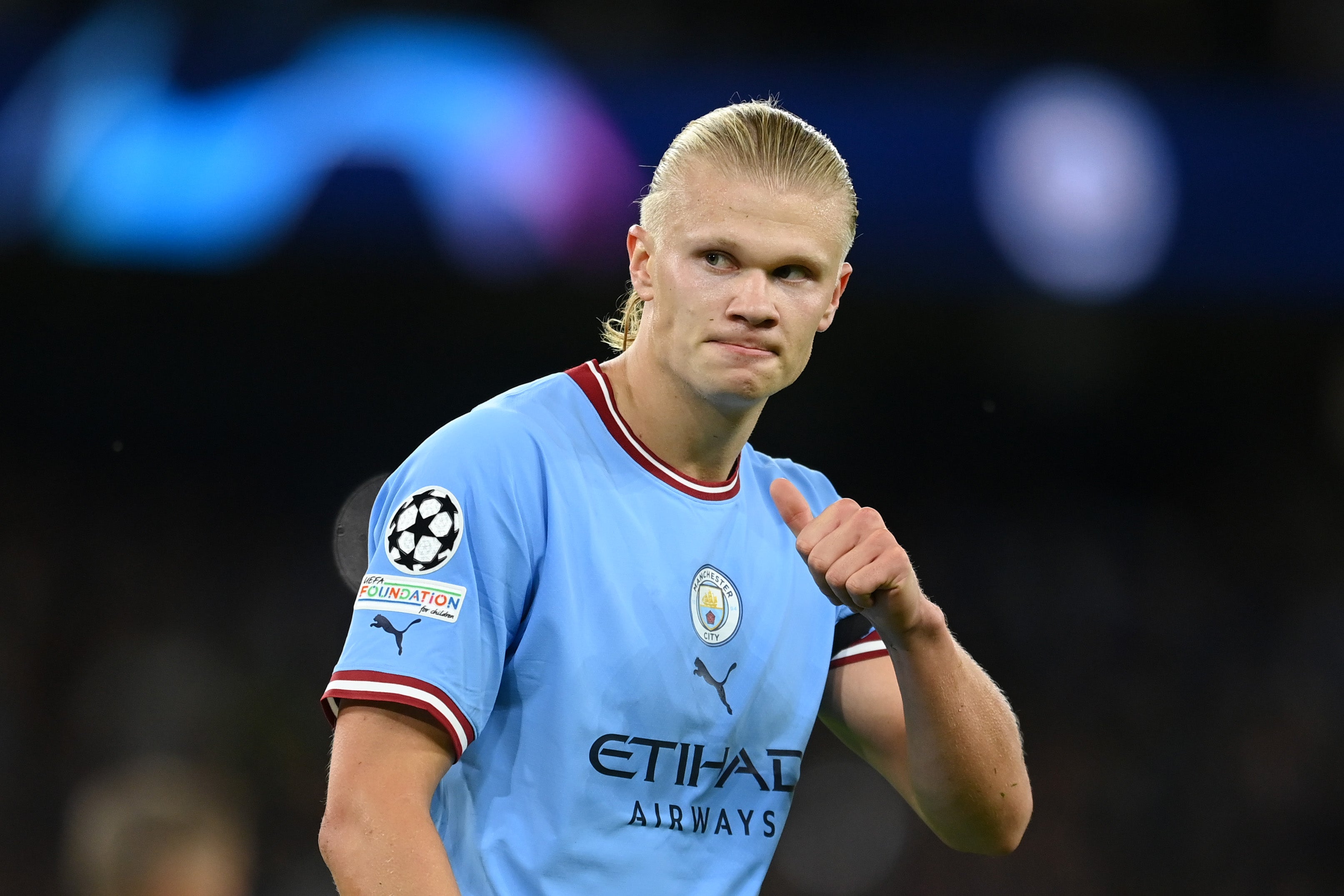 Football Fashion — Erling in Manchester at the Champion's League