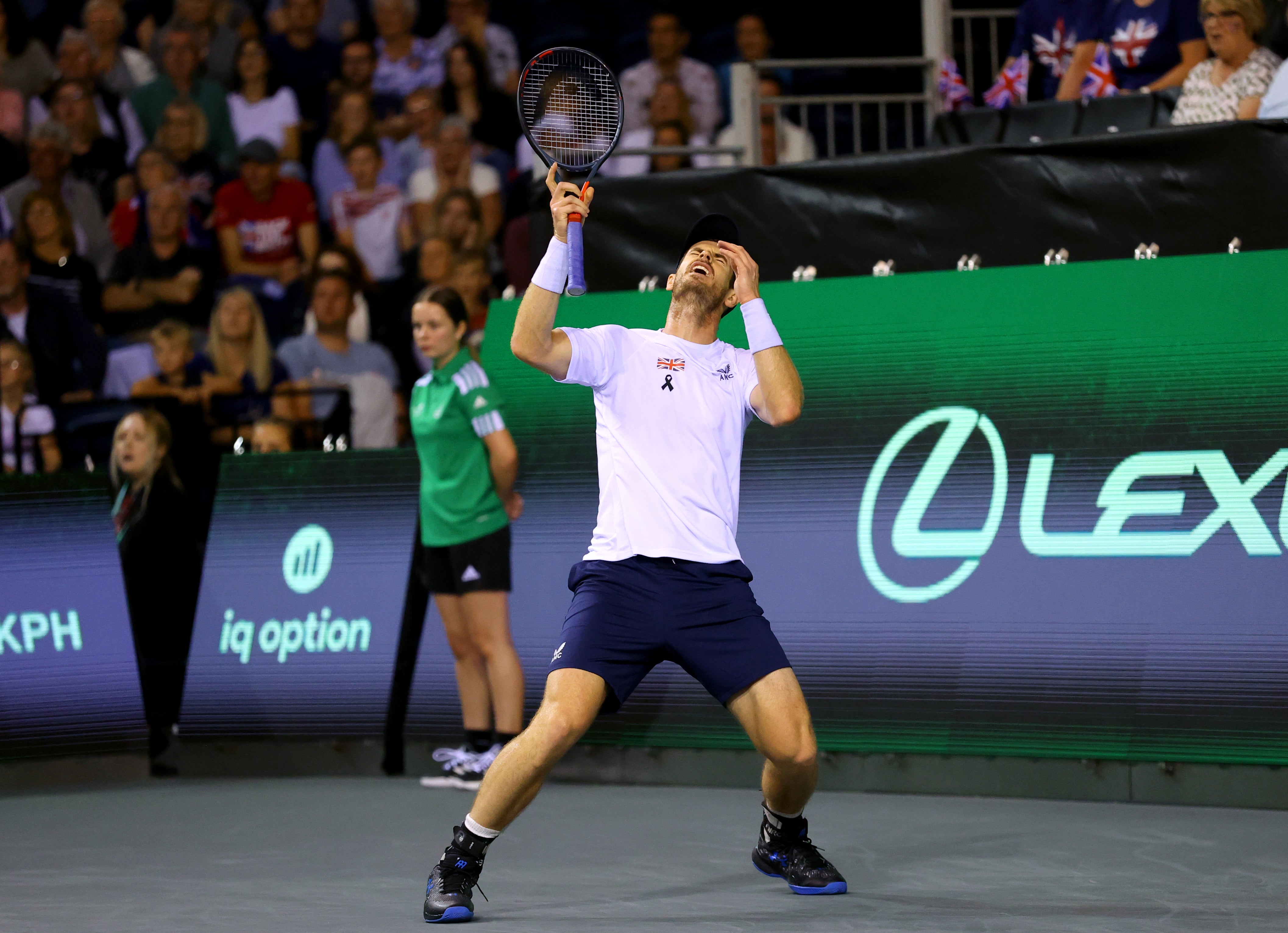 Andy Murray suffered an agonising defeat alongside Joe Salisbury (Steve Welsh/PA)