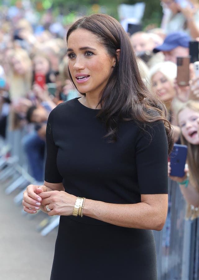 Duchess of Sussex’s US women’s honour postponed out of respect for the Queen (Chris Jackson/PA)