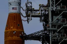 Crucial test for Nasa’s big Moon rocket scheduled for Wednesday morning 