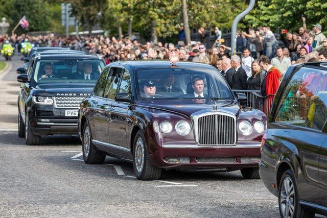 As the Royal family gathers and the Queen is laid to rest, all eyes are on funeral attendees. (Paul Campbell/PA)